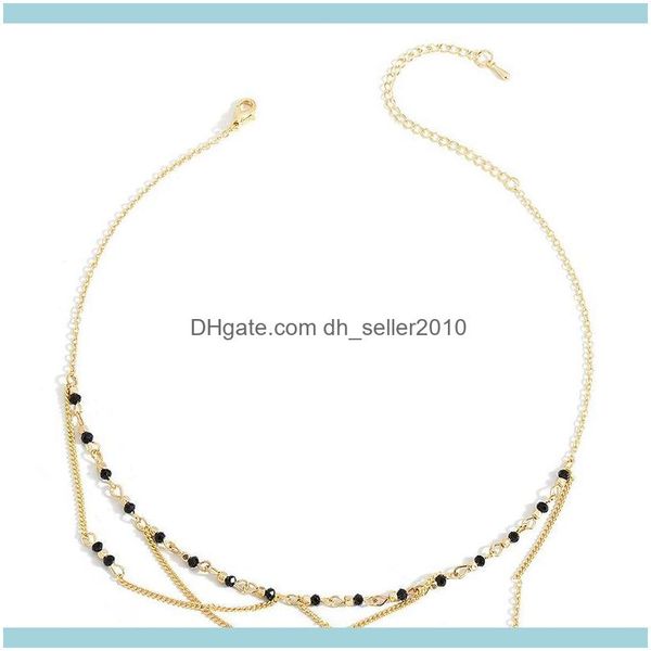 necklaces & pendants jewelrytrend bohemian gold multi-layer bead chain necklace female retro layer simple beach girl collar jewelry gift cho, Golden;silver
necklaces & pendants jewelrytrend bohemian gold multi-layer bead chain necklace female retro layer simple beach girl collar jewelry gift cho, Golden;silver
