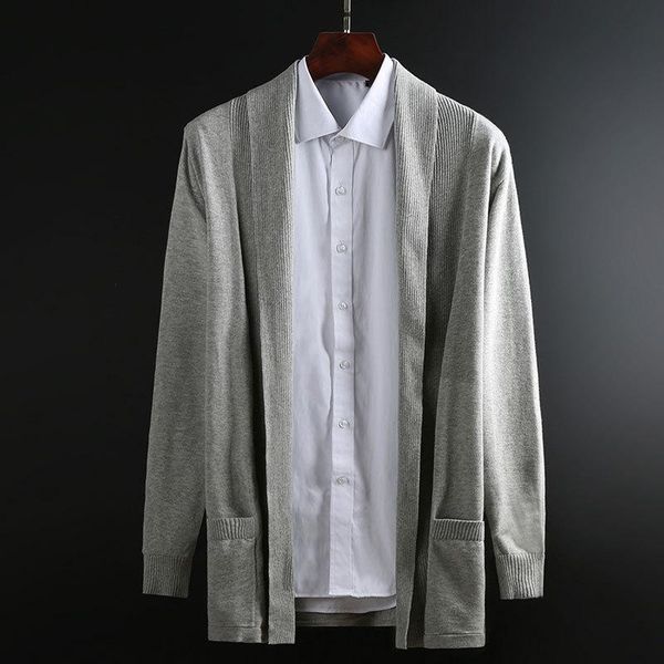 men's jackets sweater medium length versatile cotton knitted cardigan jacket solid color classic casual coat, Black;brown
men's jackets sweater medium length versatile cotton knitted cardigan jacket solid color classic casual coat, Black;brown