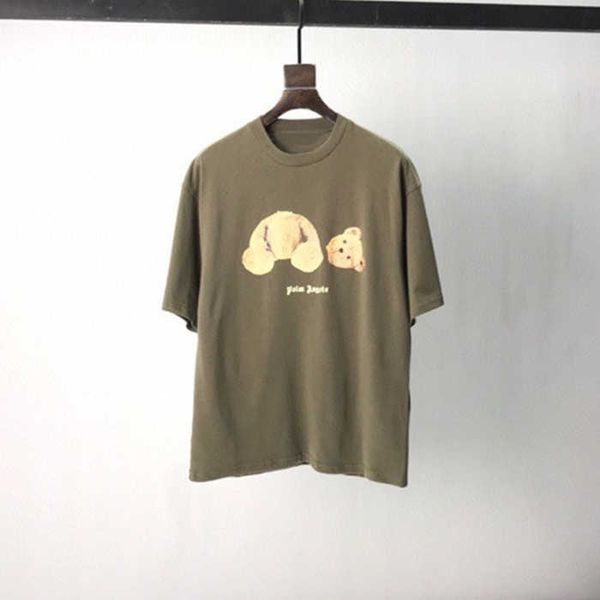 fashion outlet 21ss chrome fengchao summer pa bear lettered print crew neck casual short sleeve t-shirt unisex, White;black
fashion outlet 21ss chrome fengchao summer pa bear lettered print crew neck casual short sleeve t-shirt unisex, White;black