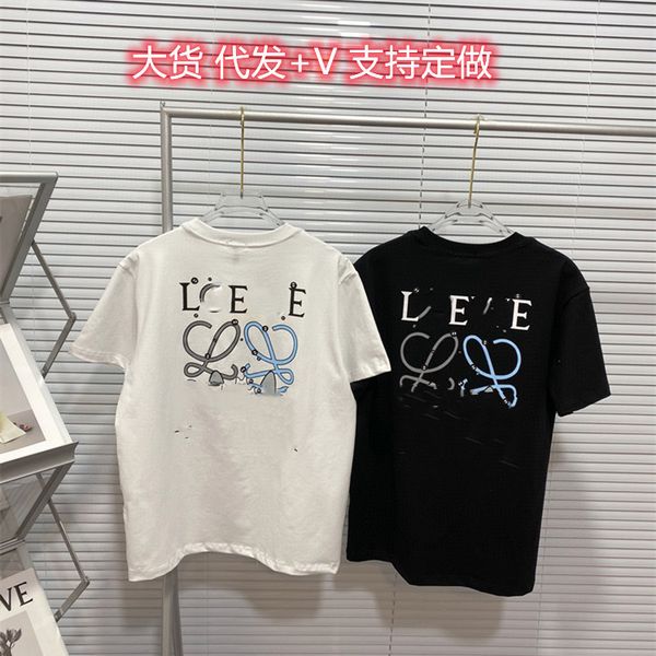 luxury design 2021loe fashion luojia front and back printed t-shirt short sleeve summer couple loose top, White
luxury design 2021loe fashion luojia front and back printed t-shirt short sleeve summer couple loose top, White