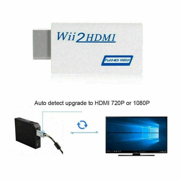audio cables & connectors 1080p wii to -compatible converter wii2 output adapter full hd 3.5mm for pc tv monitor display
audio cables & connectors 1080p wii to -compatible converter wii2 output adapter full hd 3.5mm for pc tv monitor display
