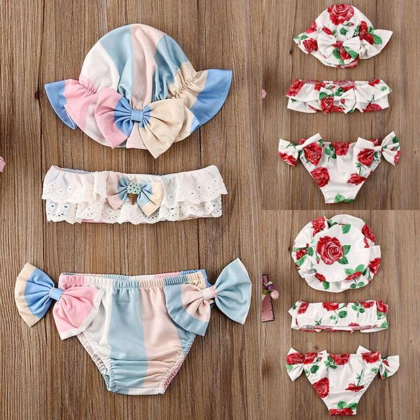 two-piece suits 3pcs born kids baby girl floral off shoulder strapless swimwear swimsuit bikini shorts bathing suit with hat beachwear
two-piece suits 3pcs born kids baby girl floral off shoulder strapless swimwear swimsuit bikini shorts bathing suit with hat beachwear