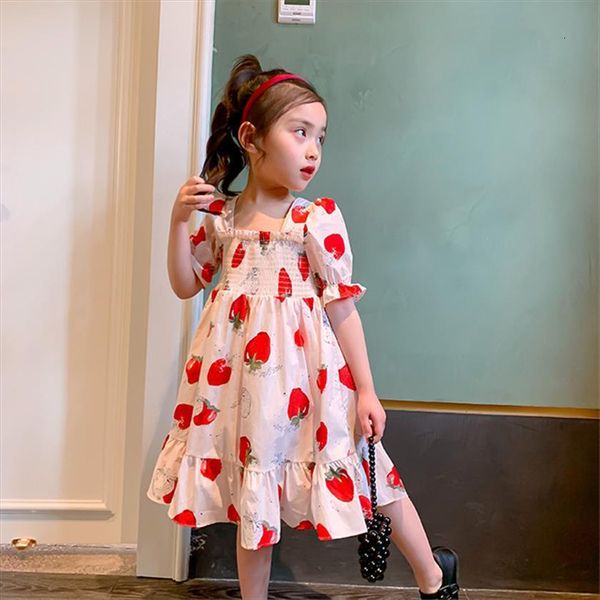 baby girls summer short sleeved girl dress cotton for childrens clothing princess kids strawberry print beach holiday, Red;yellow
baby girls summer short sleeved girl dress cotton for childrens clothing princess kids strawberry print beach holiday, Red;yellow