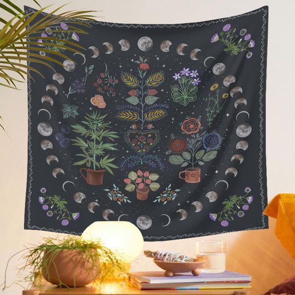 tapestries moon phase tapestry wall hanging botanical celestial floral hippie flower carpets dorm decor starry skycarpet
tapestries moon phase tapestry wall hanging botanical celestial floral hippie flower carpets dorm decor starry skycarpet
