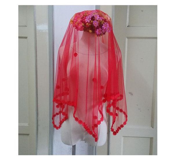 bridal veils jin is yarn real pos red wedding veil one-layer short head accessories velos de novia 2021, Black
bridal veils jin is yarn real pos red wedding veil one-layer short head accessories velos de novia 2021, Black