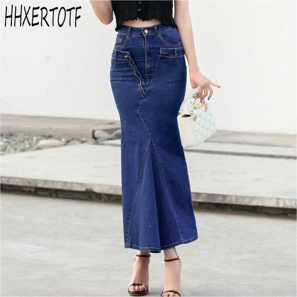 spring summer denim half-length skirt female stretch slim irregular high waist pack hip fishtail 210531, Black
spring summer denim half-length skirt female stretch slim irregular high waist pack hip fishtail 210531, Black