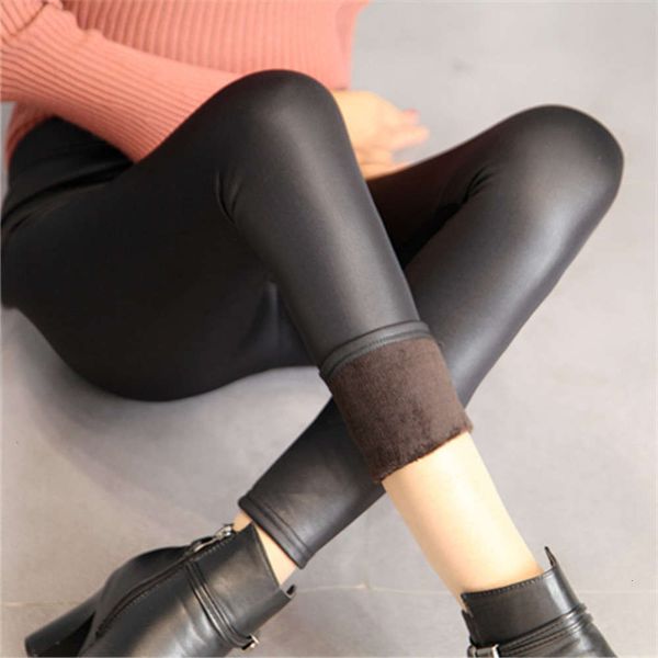 2021autumn and winter plush and thickened large leather pants women's no down plush warm pants slim, underpants plus big, Black
2021autumn and winter plush and thickened large leather pants women's no down plush warm pants slim, underpants plus big, Black