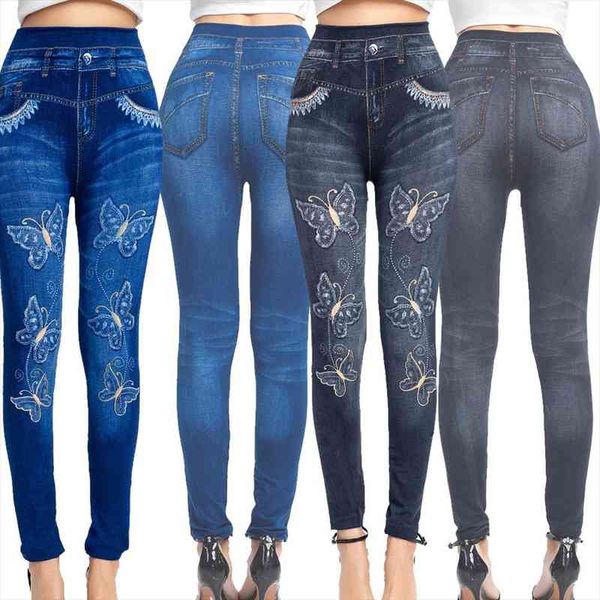 women high waist jeans leggings print ankle length pants super stretchy skinny imitation jeans leggings, Black;white
women high waist jeans leggings print ankle length pants super stretchy skinny imitation jeans leggings, Black;white