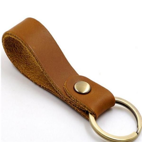 fashion key buckle car keychain handmade leather keychains men women bag pendant accessories 9 color, Silver
fashion key buckle car keychain handmade leather keychains men women bag pendant accessories 9 color, Silver