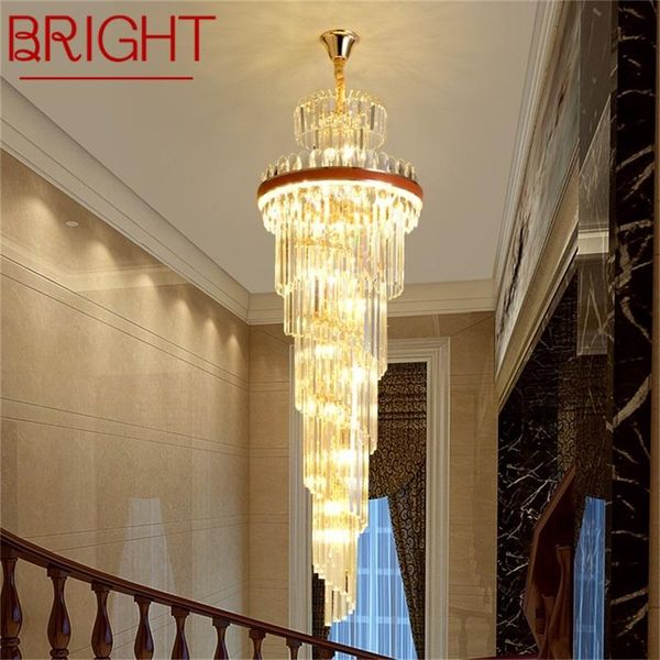 chandeliers bright gold fixtures contemporary crystal pendant lamp light home led for stairs hall decoration
chandeliers bright gold fixtures contemporary crystal pendant lamp light home led for stairs hall decoration
