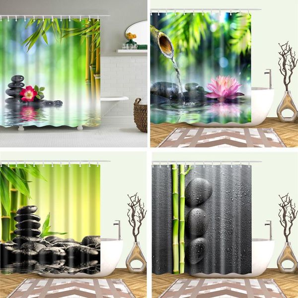 shower curtains bamboo and stones curtain printed 3d bath waterproof polyester fabric cloth washable bathroom screen decor
shower curtains bamboo and stones curtain printed 3d bath waterproof polyester fabric cloth washable bathroom screen decor