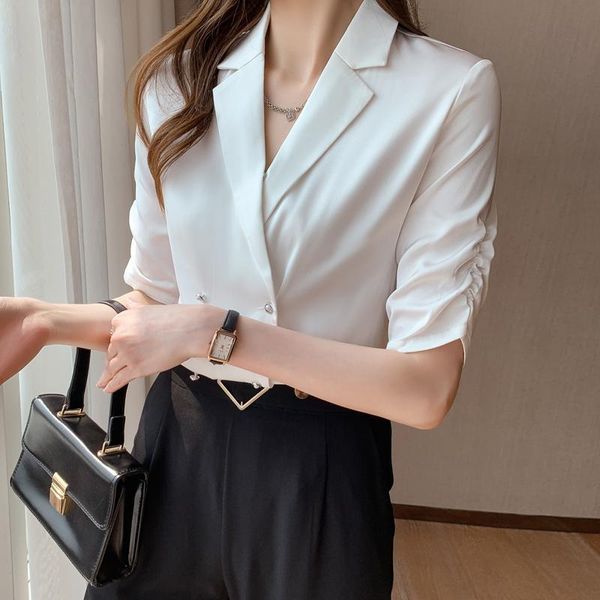 women's blouses & shirts coigarsam office lady solid shirt womens summer chiffon women white blue 8153
women's blouses & shirts coigarsam office lady solid shirt womens summer chiffon women white blue 8153