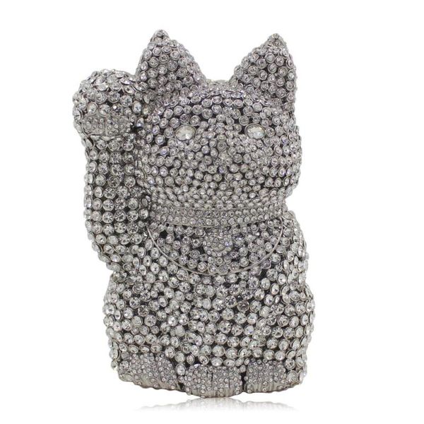 evening bags xiyuan silver metal wedding purse fashion lucky cat shape women clutch handbags hollow out lady mini prom pochette
evening bags xiyuan silver metal wedding purse fashion lucky cat shape women clutch handbags hollow out lady mini prom pochette