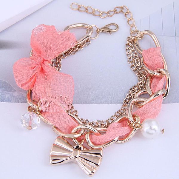 link, chain fashion bowknot bracelets & bangles for women 2021 sweet multilayer pearl pendant charm bracelet jewelry accessories, Black
link, chain fashion bowknot bracelets & bangles for women 2021 sweet multilayer pearl pendant charm bracelet jewelry accessories, Black