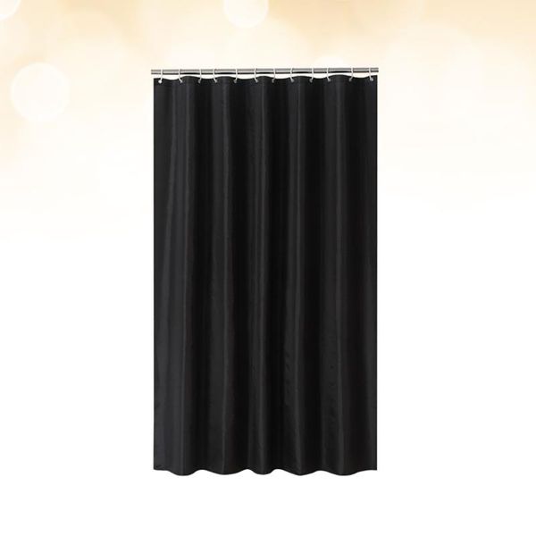 shower curtains 1pc color curtain black waterproof bathroom polyester moisture-proof partition with hook (120x180cm)
shower curtains 1pc color curtain black waterproof bathroom polyester moisture-proof partition with hook (120x180cm)