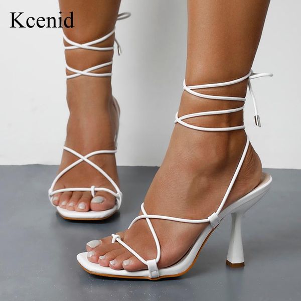 sandals kcenid white black summer woman shoes basic pu fashion cross-tied high heels lace up party pumps size 35-42
sandals kcenid white black summer woman shoes basic pu fashion cross-tied high heels lace up party pumps size 35-42