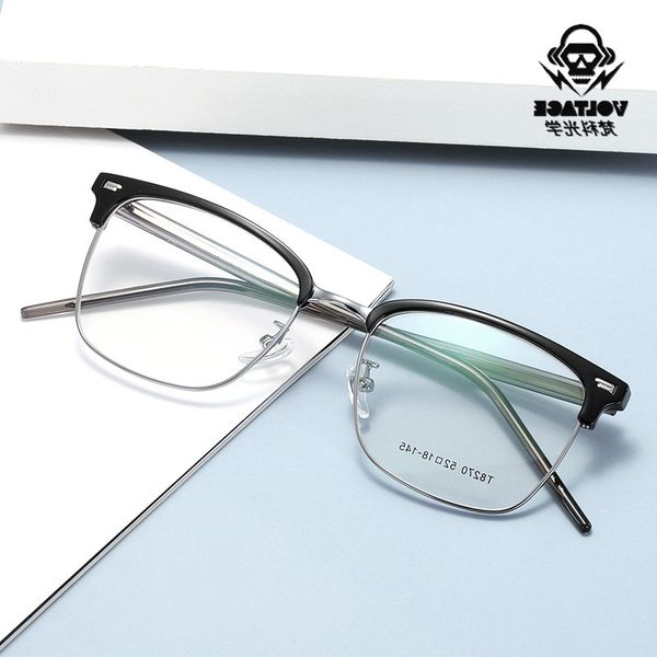 2021 new tr90 fashion avant garde business transparent men's and women's flat frame glasses, White;black
2021 new tr90 fashion avant garde business transparent men's and women's flat frame glasses, White;black