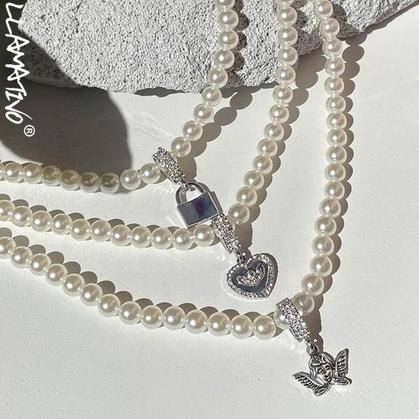 chains fashion pearl choker cute heart angel white beaded necklace for women girls handmade beads chain necklaces collar jewelry gifts, Silver
chains fashion pearl choker cute heart angel white beaded necklace for women girls handmade beads chain necklaces collar jewelry gifts, Silver