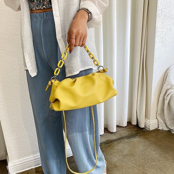 evening bags 2021 women's shoulder bag western style chain fold messenger fashion one armpit cloud urban simple
evening bags 2021 women's shoulder bag western style chain fold messenger fashion one armpit cloud urban simple