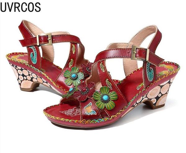 sandals classic ethnic style women's casual fashion vamp printing decoration retro all-match trend shoes 2021, Black
sandals classic ethnic style women's casual fashion vamp printing decoration retro all-match trend shoes 2021, Black
