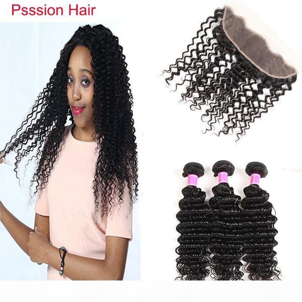 ear to ear 13x4 lace frontal closures with 3 bundles brazilian peruvian malaysian deep wave curly virgin human hair weaves extensions, Black;brown
ear to ear 13x4 lace frontal closures with 3 bundles brazilian peruvian malaysian deep wave curly virgin human hair weaves extensions, Black;brown