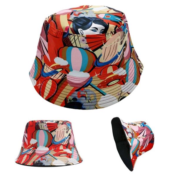 wide brim hats fashion women's summer hat sombreros de mujer ladies sunshade fisherman woman print double-sided basin gorras para, Blue;gray
wide brim hats fashion women's summer hat sombreros de mujer ladies sunshade fisherman woman print double-sided basin gorras para, Blue;gray