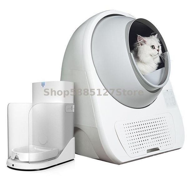 intelligent cat toilet automatic cat litter basin intelligent feeder package raising package
intelligent cat toilet automatic cat litter basin intelligent feeder package raising package