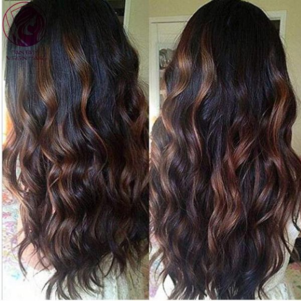 lace wigs loose wave 13x4/13x6 front wig highlights colored human hair for black women remy 150% 180% preplucked hairline, Black;brown
lace wigs loose wave 13x4/13x6 front wig highlights colored human hair for black women remy 150% 180% preplucked hairline, Black;brown