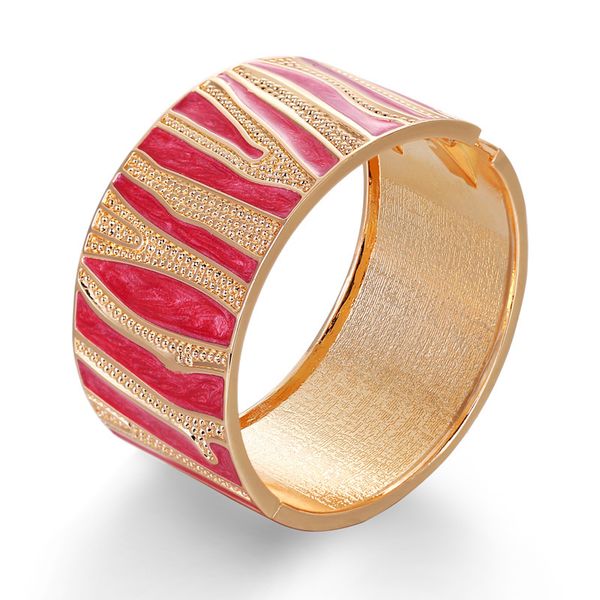 bracelet branch stripe pattern manual oil dripping wide edge open bracelet lady, Black
bracelet branch stripe pattern manual oil dripping wide edge open bracelet lady, Black