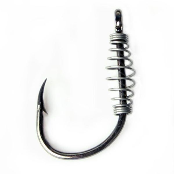 spring fishing hooks 10pcs/pack seteel barbed swivel jig iseama carp hook single circle fishhook fishing accessories tackle
spring fishing hooks 10pcs/pack seteel barbed swivel jig iseama carp hook single circle fishhook fishing accessories tackle