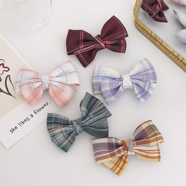 hair accessories girls plaid bow barrette children elegant clip holder simple vintage ponytail headband, Slivery;white
hair accessories girls plaid bow barrette children elegant clip holder simple vintage ponytail headband, Slivery;white
