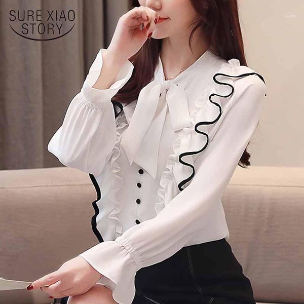 blusas mujer de moda 2021 autumn long sleeve chiffon women blouse clothing casual ruffles white 5304 50 women's blouses & shirts
blusas mujer de moda 2021 autumn long sleeve chiffon women blouse clothing casual ruffles white 5304 50 women's blouses & shirts