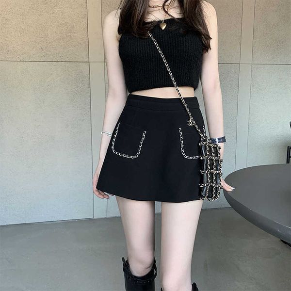 luxury party evening dress 2021 little fragrant girl super versatile chain lace temperament anti light pocket skirt and pants, White;pink
luxury party evening dress 2021 little fragrant girl super versatile chain lace temperament anti light pocket skirt and pants, White;pink