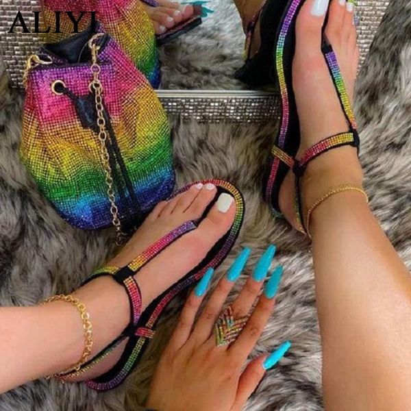 sandals summer fashion shoes women 2021 glitter rhinestone ladies buckle strap flat home outdoor female soft jelly, Black
sandals summer fashion shoes women 2021 glitter rhinestone ladies buckle strap flat home outdoor female soft jelly, Black