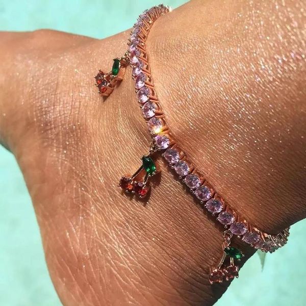 anklets wholesale cherry anklet rhinestone crystal ankle boho beach for women sandals foot bracelets female jewelry, Red;blue
anklets wholesale cherry anklet rhinestone crystal ankle boho beach for women sandals foot bracelets female jewelry, Red;blue