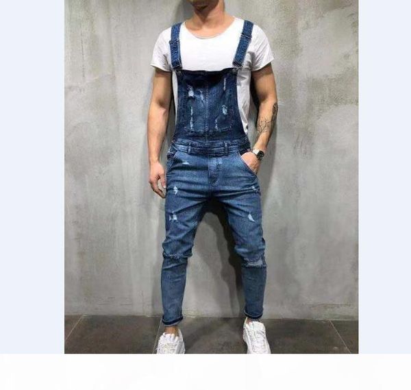 fashion men's ripped jeans jumpsuits hi street distressed denim bib overalls for man suspender pants size s-xxxl, Blue
fashion men's ripped jeans jumpsuits hi street distressed denim bib overalls for man suspender pants size s-xxxl, Blue