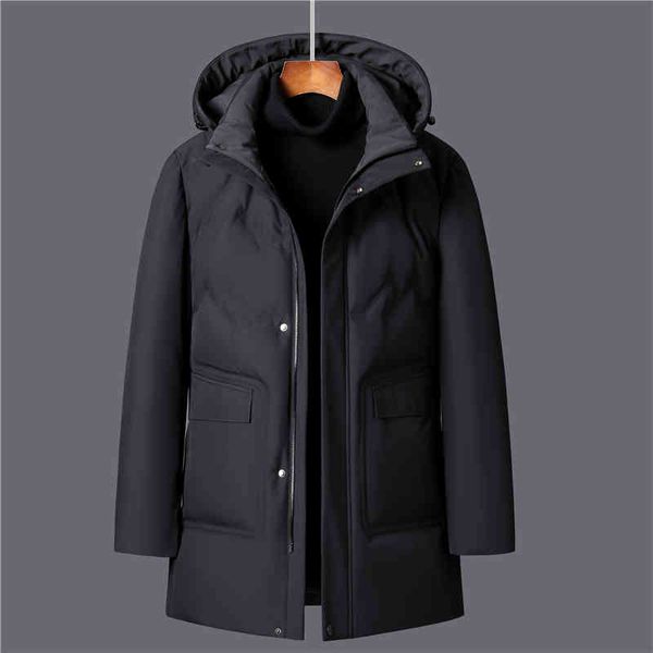 2021 brand long et men's casual thick warm hat detachable white duck down men winter coats hooded overcoat, Black
2021 brand long et men's casual thick warm hat detachable white duck down men winter coats hooded overcoat, Black