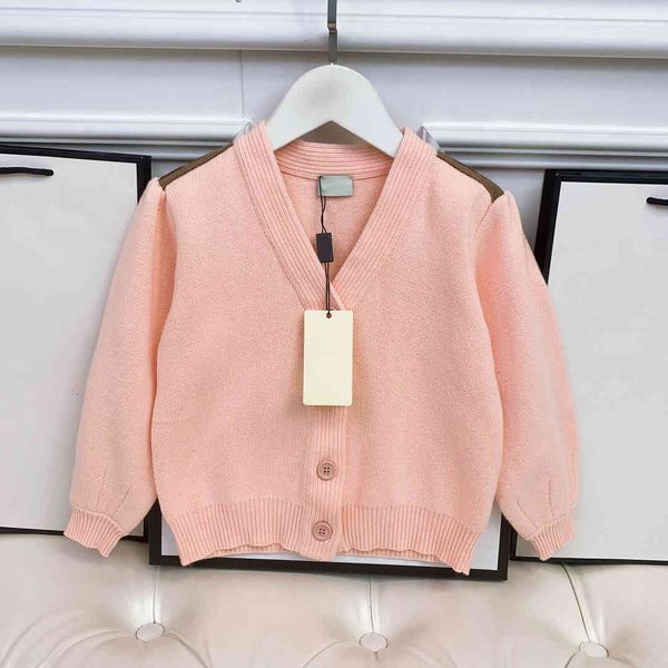 girls brand sweater jacket knitted cardigan pink color 2021 fall and winter kids clothing, Blue;gray
girls brand sweater jacket knitted cardigan pink color 2021 fall and winter kids clothing, Blue;gray