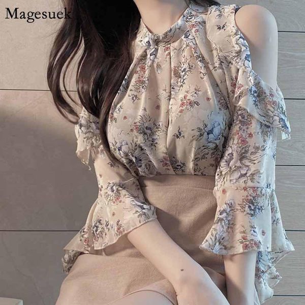 women shirt print off shoulder blusas chiffon holiday summer cute blouse korean hollow sweet chic office lady clothing 10358, White
women shirt print off shoulder blusas chiffon holiday summer cute blouse korean hollow sweet chic office lady clothing 10358, White
