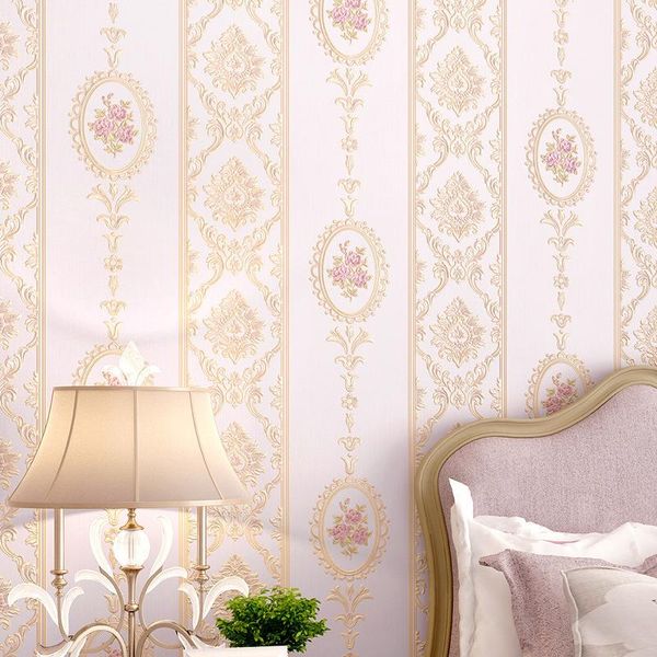 wallpapers thickened warm pink vertical stripe wallpaper living room bedroom 3d european pastoral non-woven tv background wall
wallpapers thickened warm pink vertical stripe wallpaper living room bedroom 3d european pastoral non-woven tv background wall