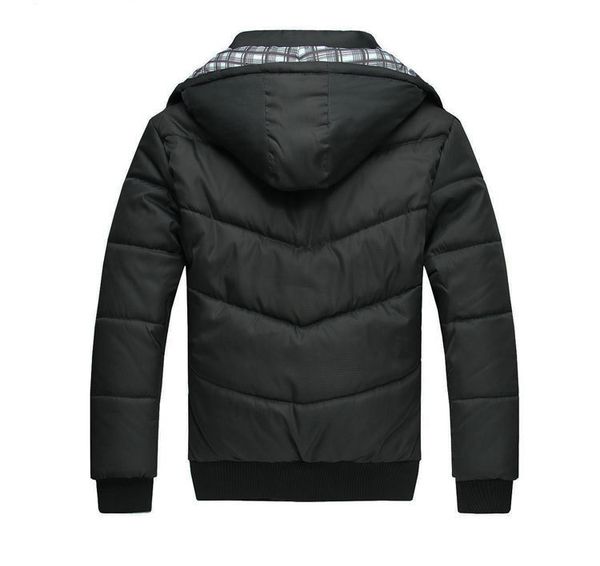 new solid hooded men winter forced parka men's thick thermal glimmering jackets slim fit brand clothing large size 4xlsalable, Black
new solid hooded men winter forced parka men's thick thermal glimmering jackets slim fit brand clothing large size 4xlsalable, Black