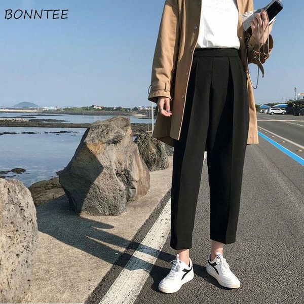women's pants & capris women high elastic waist 2xl harajuku simple solid pockets loose all-match chic womens breathable trousers fashi, Black;white
women's pants & capris women high elastic waist 2xl harajuku simple solid pockets loose all-match chic womens breathable trousers fashi, Black;white