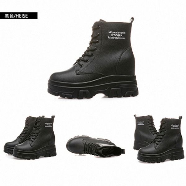 autumn winter new boots female inside heighten womens shoes web celebrity thick bottom daddy shoes short boots leather w4ct#, Black
autumn winter new boots female inside heighten womens shoes web celebrity thick bottom daddy shoes short boots leather w4ct#, Black