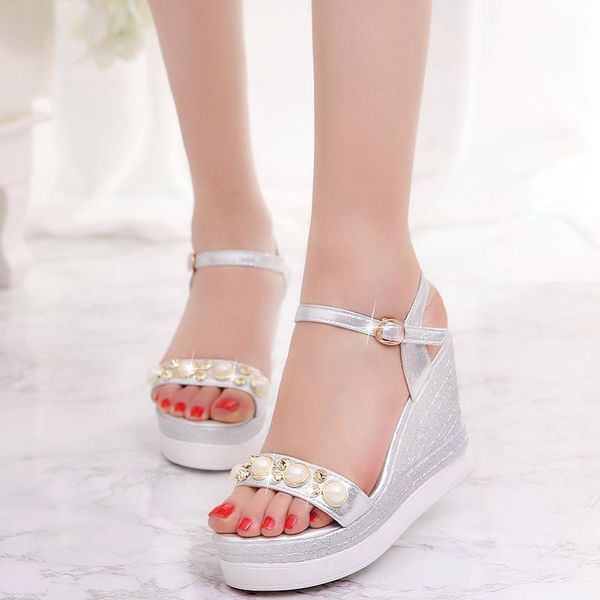fashion sequins 2021 comfortable shoes women summer platform party dress sandals for wedges shoes woman heels 34 35 37 38 39 40, Black
fashion sequins 2021 comfortable shoes women summer platform party dress sandals for wedges shoes woman heels 34 35 37 38 39 40, Black