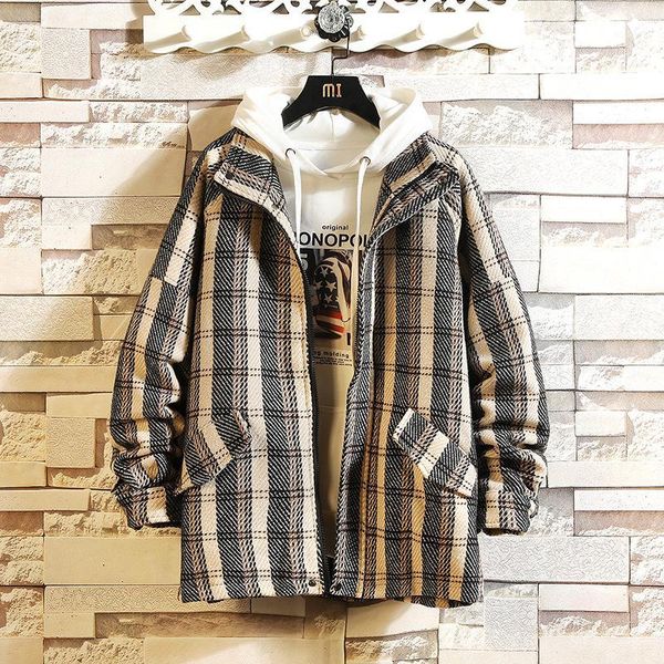 men's jackets #2937, Black;brown