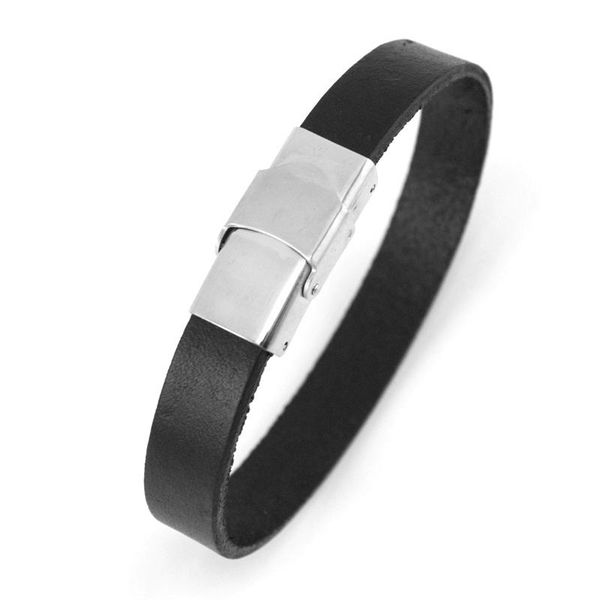 cuff personalised 10mm blank leather bracelet stainless steel safe clasp male bangles ellos pulsera jewelry gift wholesale 50pcs, White
cuff personalised 10mm blank leather bracelet stainless steel safe clasp male bangles ellos pulsera jewelry gift wholesale 50pcs, White