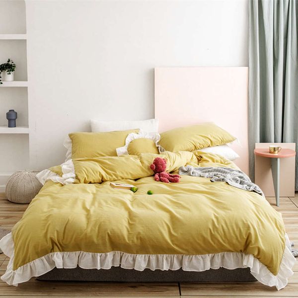 bedding all cotton washed white 4-piece set princess pure matte net red bed sheet quilt 3-piece set
bedding all cotton washed white 4-piece set princess pure matte net red bed sheet quilt 3-piece set
