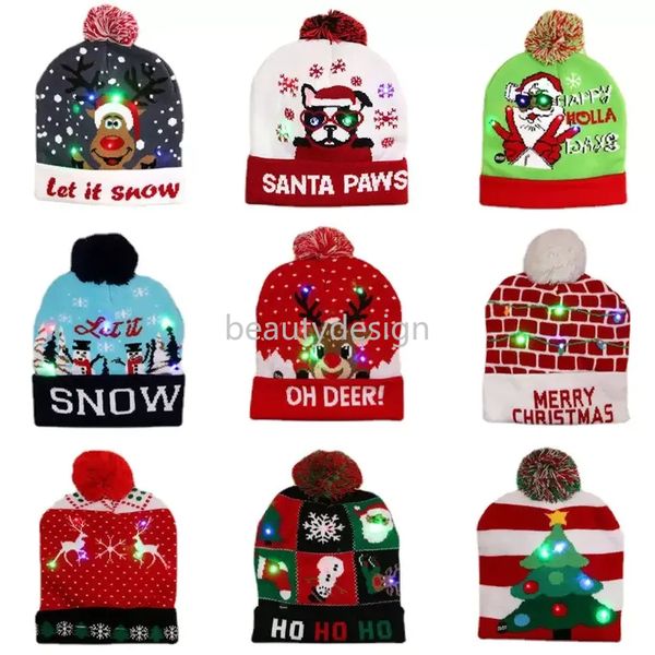 led funny christmas hat novelty light-up colorful stylish beanie cap knitted xmas party dd
led funny christmas hat novelty light-up colorful stylish beanie cap knitted xmas party dd