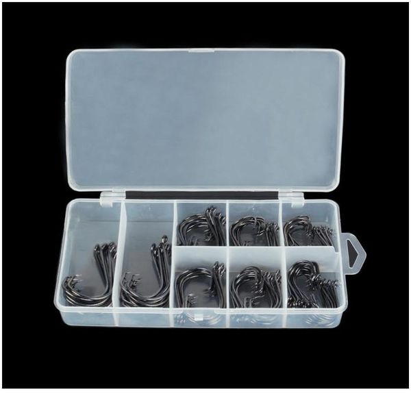 150/180pcs fishing hooks original box stainless steel barbed carp fishing hooks big hooks tackles accessories jllgfj
150/180pcs fishing hooks original box stainless steel barbed carp fishing hooks big hooks tackles accessories jllgfj