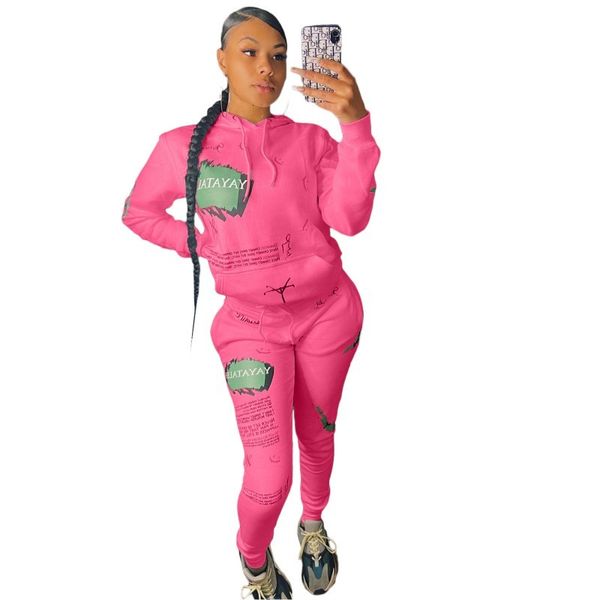 casual mode graffiti impression women's clothing set pocket hoodies and pants 2 piece outfits 2021 fall new lounge wear joint kcmb, Gray
casual mode graffiti impression women's clothing set pocket hoodies and pants 2 piece outfits 2021 fall new lounge wear joint kcmb, Gray